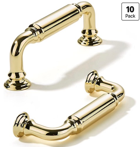 Pack polished brass heavy - 10-pack,