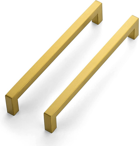Brushed brass cabinet - brass,