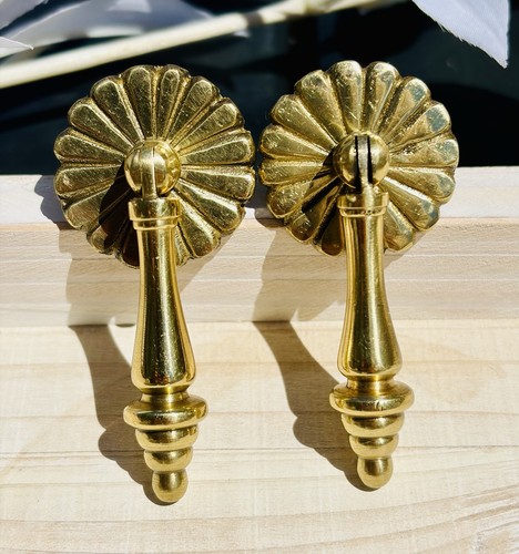 Vintage solid brass cabinet - brass,
