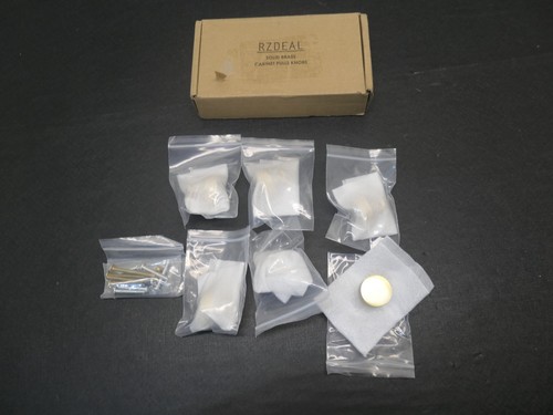 Rzdeal 6pcs solid brass - 6pcs,