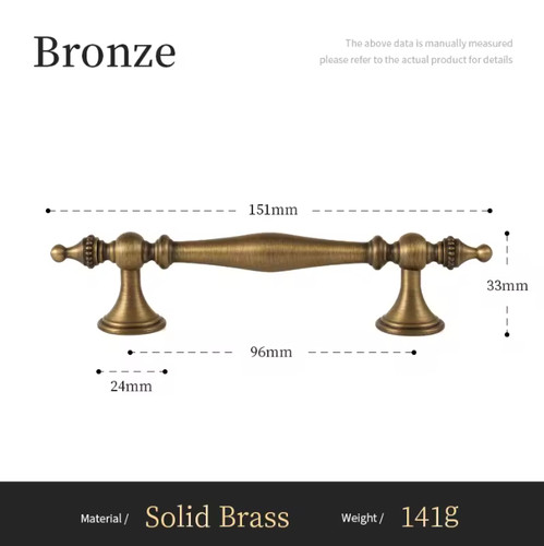 Solid brass antique cabinet - solid,