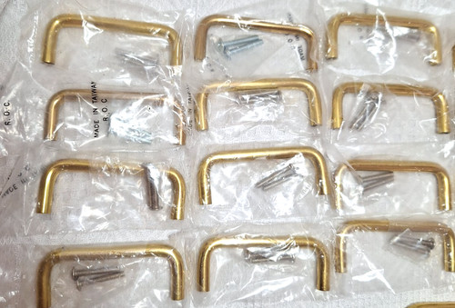 Solid brass drawer - drawer, pulls