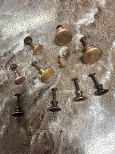 Lot vintage solid brass - vintage,